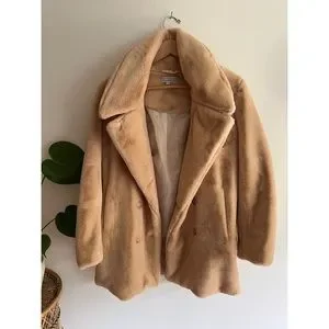 felim アウター コート FAKE FUR NUDE COAT セール】FAKE FUR COAT/フェイクファーコート（ノーカラーコート